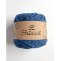 Silk wool Blue