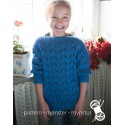 Blue Girl's Sweater