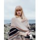 Færøsk sjal med striber