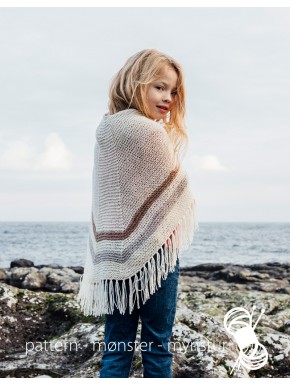 Faroese Shawl with Stribes