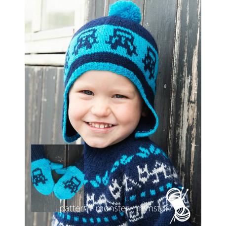 Hat and Mittens for Boys