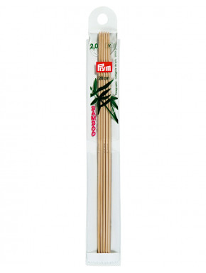 Bambus Strikkepinder 2mm 20cm