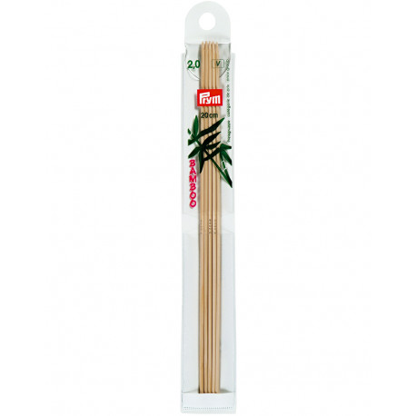 Bamboo Knitting Needles 2mm 20cm