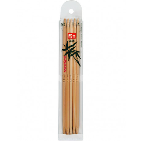 Bambus ermastokkur 5,5mm 20cm