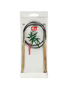 Bamboo Circular Knitting Needles 7mm 80cm