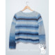 Sweater with sea colours
