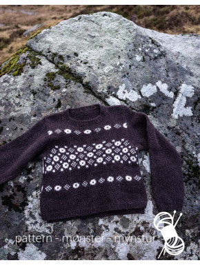 Trom trøje med færøsk mønster