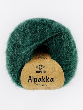 Alpakka mørk grøn 840