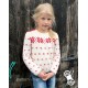 Girl's Sweater with Red Stars