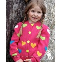 Girl's Cardigan with Hearts