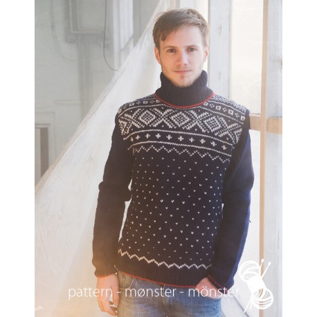 Nordisk sweater til mænd