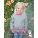 Girls Sweater With Flowers